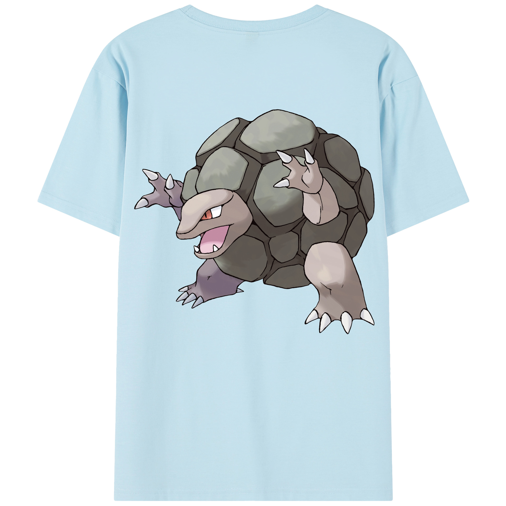 （画像用） ポケットモンスター Pokémon 綿100％半袖Tシャツ（背面プリント）